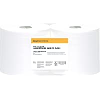 Los mejores  - AmazonCommercial – Rollo de papel industrial de 2 capas- 2 unidades- 1630 hojas